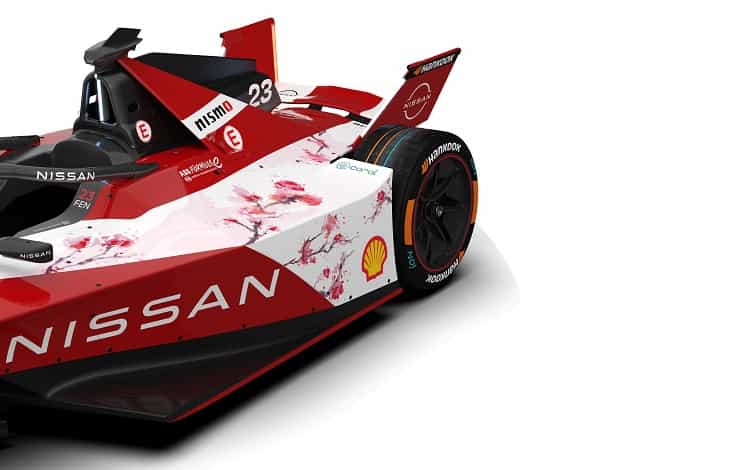 Nissan Formula E race car