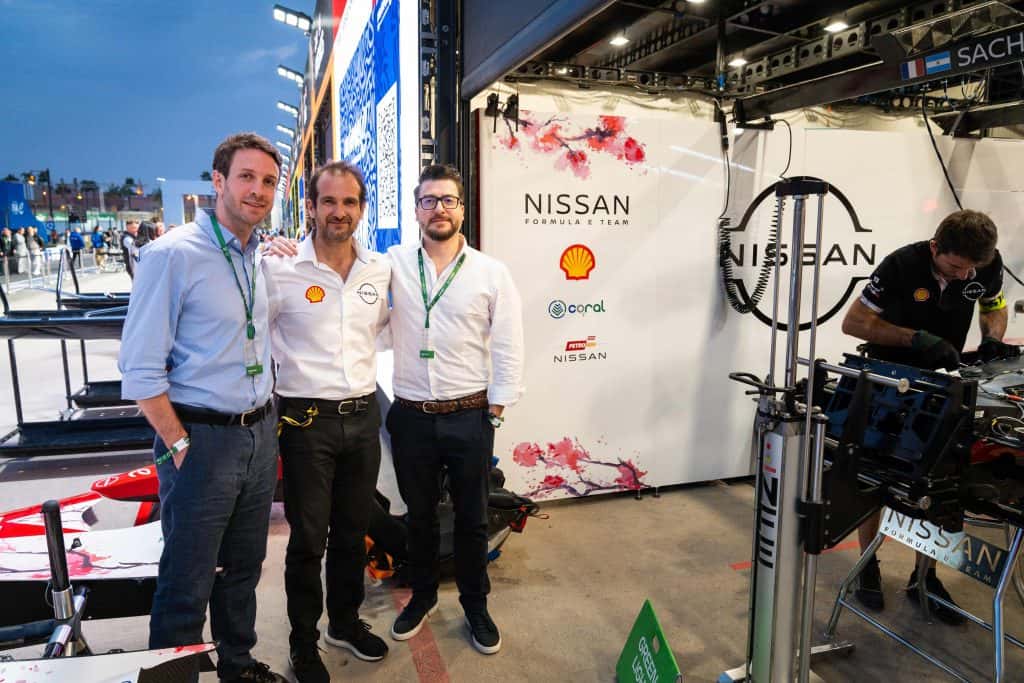 Coral Attends Nissan Formula E Race in Diriyah
